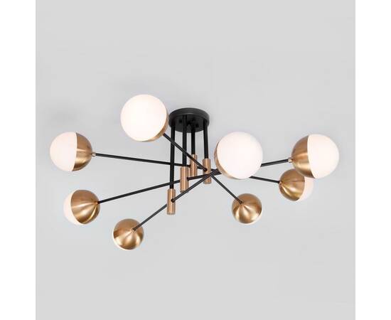 Потолочная люстра Eurosvet Nuvola 70129/8 латунь Smart a057080, изображение 5