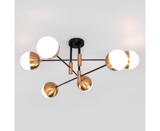 Потолочная люстра Eurosvet Nuvola 70129/6 латунь Smart a057072