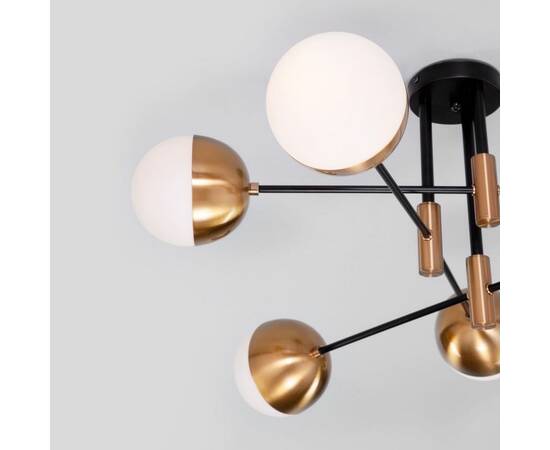 Потолочная люстра Eurosvet Nuvola 70129/6 латунь Smart a057072, изображение 3