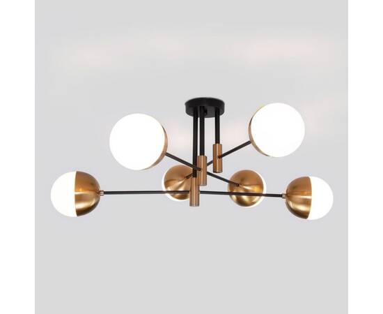 Потолочная люстра Eurosvet Nuvola 70129/6 латунь Smart a057072, изображение 4