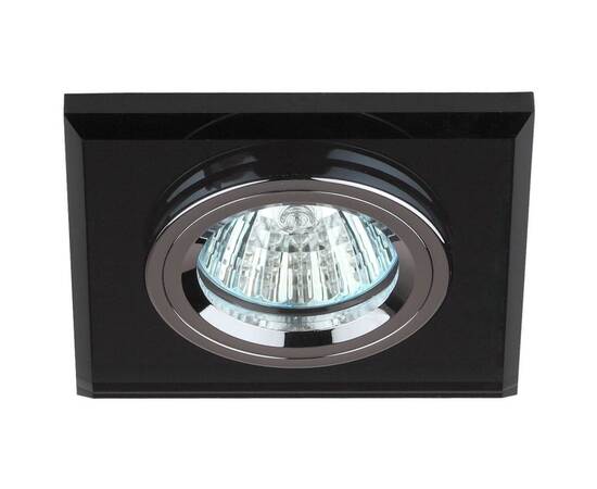 Встраиваемый светильник ЭРА DK8 CH/BK C0043792