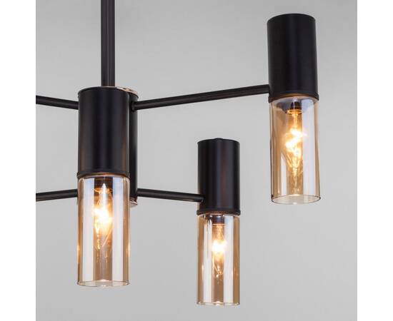 Люстра на штанге Eurosvet Tesoro 70125/6 черный Smart a053245, изображение 2