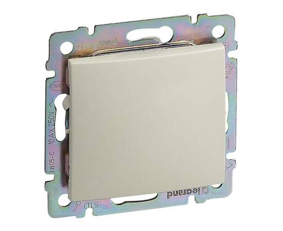 Переключатель одноклавишный Legrand Valena 10A 250V IP44 слоновая кость 774106