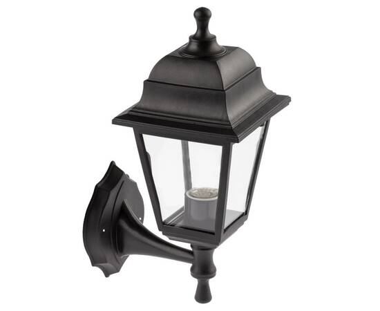 Уличный настенный светильник ЭРА НБУ 04-60-001 черный Б0048111