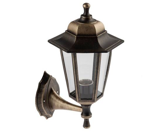 Уличный настенный светильник ЭРА НБУ 06-60-001 бронза Б0048115