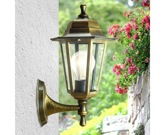 Уличный настенный светильник ЭРА НБУ 06-60-001 бронза Б0048115, изображение 2