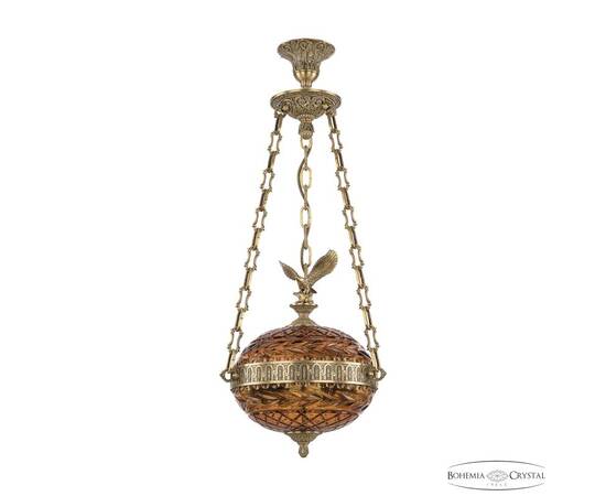 Подвесной светильник Bohemia Ivele Crystal 71000P/30 FP Amber/M-1F FE1M