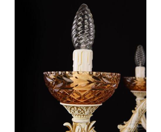 Подвесная люстра Bohemia Ivele Crystal AL79101/8/250 B WMG P Amber/M-1F, изображение 5
