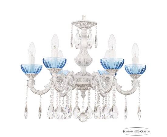 Подвесная люстра Bohemia Ivele Crystal AL79101/6/175 A WMN P Aquamarine/M-1H