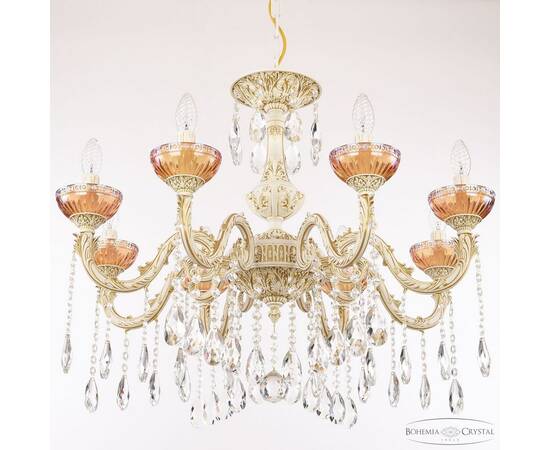 Подвесная люстра Bohemia Ivele Crystal AL79101/8/250 A WMG P Shampan/M-1G, изображение 4