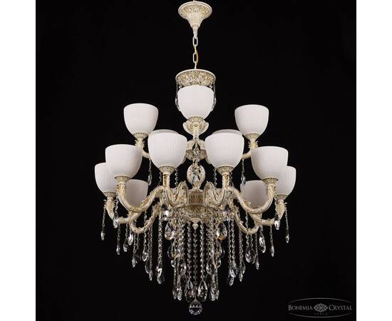 Подвесная люстра Bohemia Ivele Crystal AL79101/10+5/250/2D B WMG P1 U Line, изображение 3