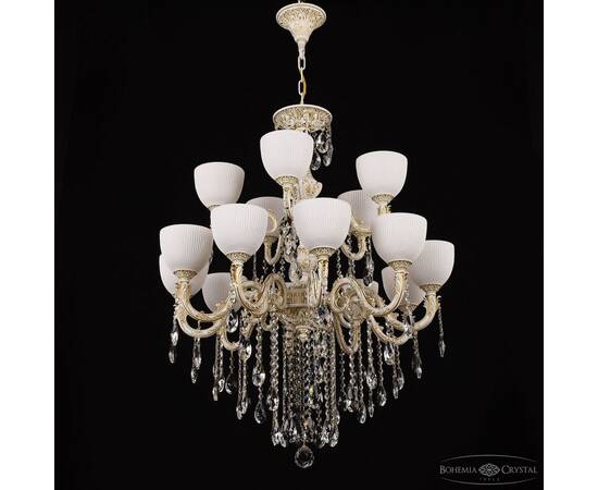 Подвесная люстра Bohemia Ivele Crystal AL79101/10+5/250/2D B WMG P1 U Line, изображение 4