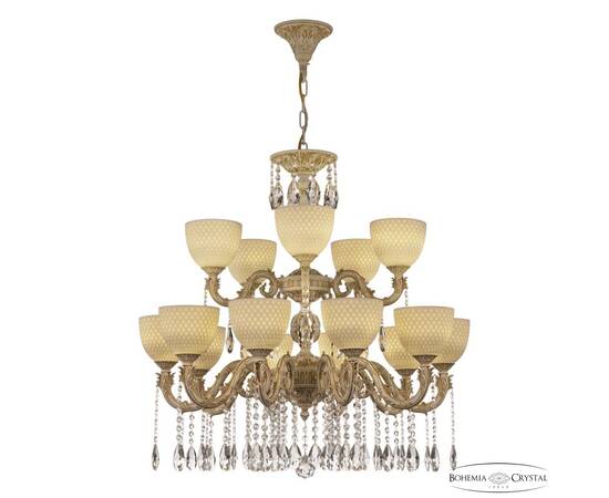 Подвесная люстра Bohemia Ivele Crystal AL79101/10+5/250/2D A WMG P1 U Wave
