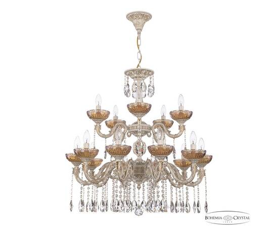 Подвесная люстра Bohemia Ivele Crystal AL79101/10+5/250/2D A WMG P Shampan/M-1G