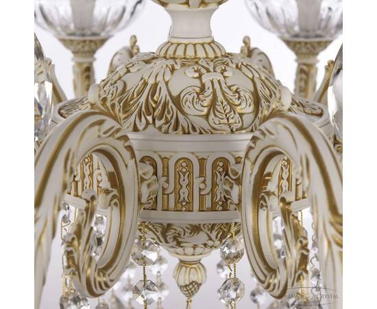 Подвесная люстра Bohemia Ivele Crystal AL79101/10+5/250/2D B WMG P Clear/M-1H, изображение 5