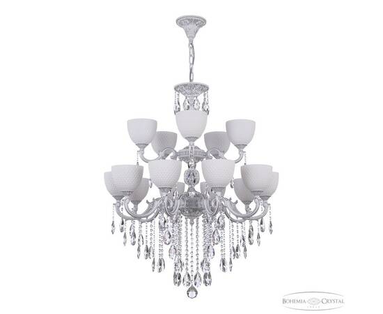 Подвесная люстра Bohemia Ivele Crystal AL78101/10+5/250/2D B WMN P1 U Wave, изображение 2