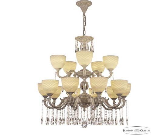 Подвесная люстра Bohemia Ivele Crystal AL78101/10+5/250/2D A WMN P1 U Wave
