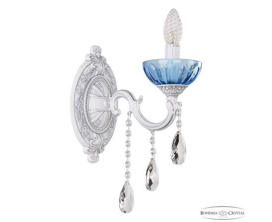 Бра Bohemia Ivele Crystal AL7801B10/1/175 B WMN P Aquamarine/M-1H