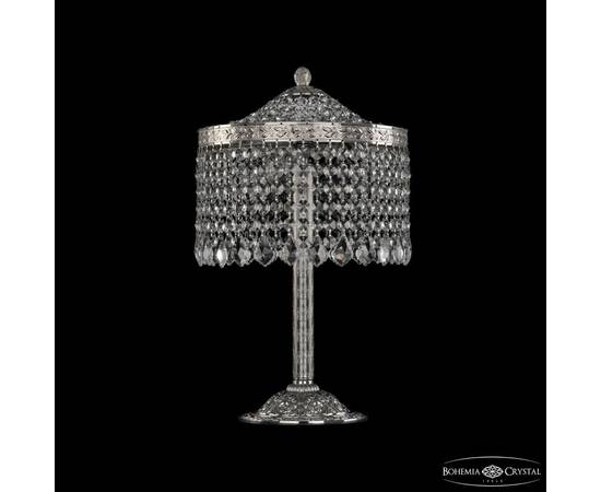 Настольная лампа Bohemia Ivele Crystal 19201L6/25IV Ni Leafs