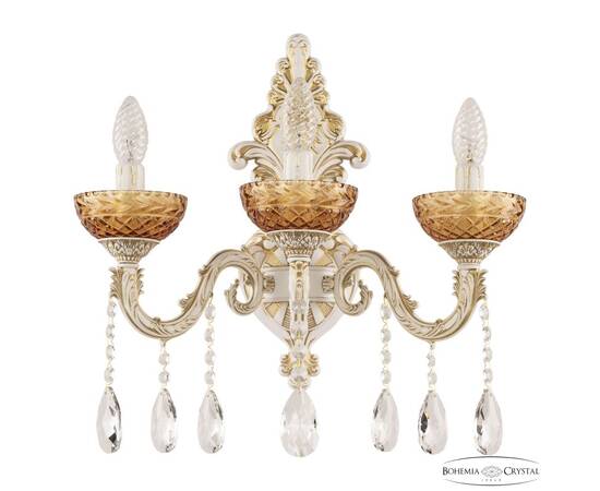 Бра Bohemia Ivele Crystal AL7901B15/3/175 A WMG P Amber/M-1F