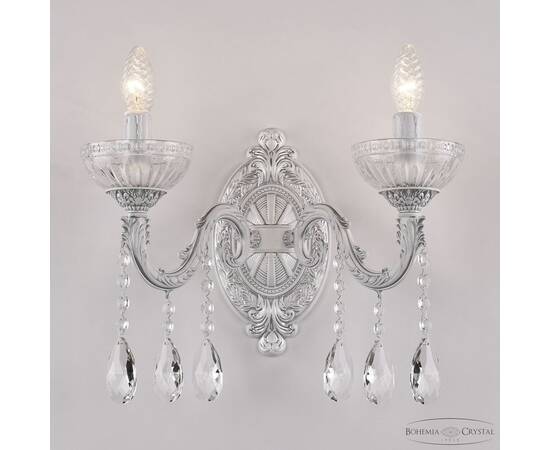 Бра Bohemia Ivele Crystal AL7901B10/2/175 A WMN P Clear/M-1G, изображение 2