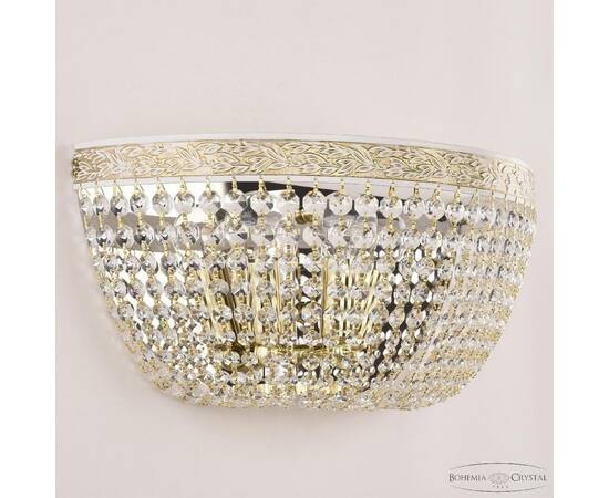 Настенный светильник Bohemia Ivele Crystal AL19111B/35OL WMG, изображение 2