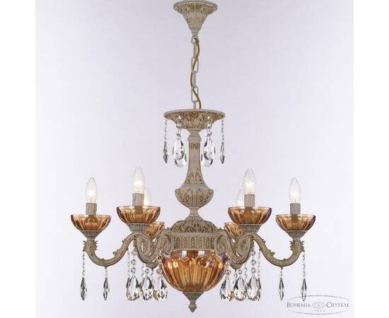 Подвесная люстра Bohemia Ivele Crystal AL79101P/6/175 A WMG P Shampan/M-1H, изображение 3