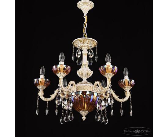 Подвесная люстра Bohemia Ivele Crystal AL79101P/6/175 A WMG P Shampan/M-1H, изображение 4