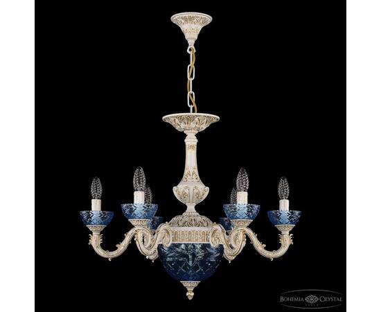 Подвесная люстра Bohemia Ivele Crystal AL79101P/6/175 WMG P Aquamarine/M-1F, изображение 2