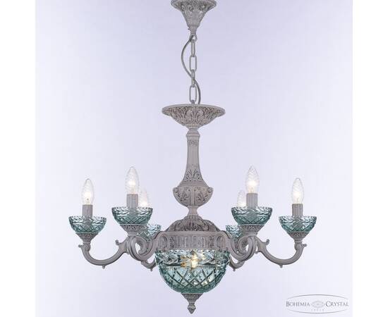 Подвесная люстра Bohemia Ivele Crystal AL78101P/6/175 WMN P Birusa/M-1F, изображение 3