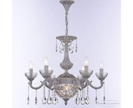 Подвесная люстра Bohemia Ivele Crystal AL78101P/6/175 A WMN P Clear/M-1F, изображение 3