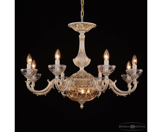 Подвесная люстра Bohemia Ivele Crystal AL78101P/8/250 WMG P Clear/M-1G, изображение 4