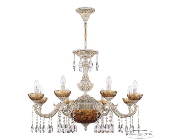 Подвесная люстра Bohemia Ivele Crystal AL78101P/8/250 A WMG P Amber/M-1F