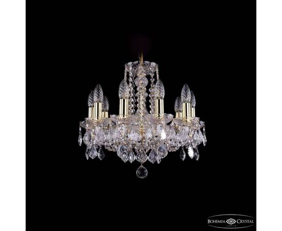 Подвесная люстра Bohemia Ivele Crystal 1402/10/141 G Leafs