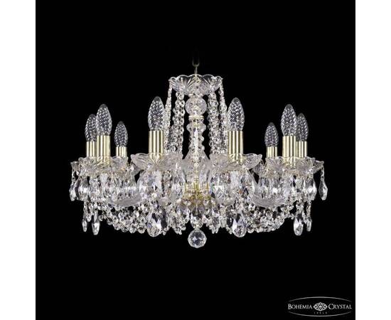 Подвесная люстра Bohemia Ivele Crystal 1402/10/195 G