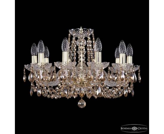 Подвесная люстра Bohemia Ivele Crystal 1402/10/195 G R721