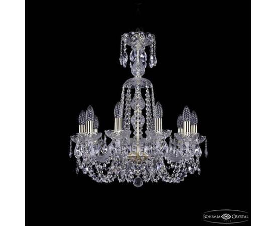 Подвесная люстра Bohemia Ivele Crystal 1402/10/195/XL-64 G