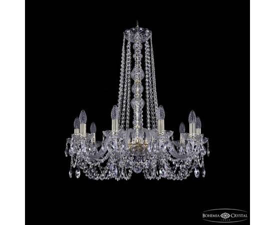 Подвесная люстра Bohemia Ivele Crystal 1402/10/240/h-73 G