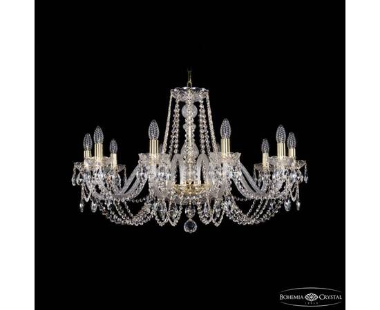 Подвесная люстра Bohemia Ivele Crystal 1402/10/300 G