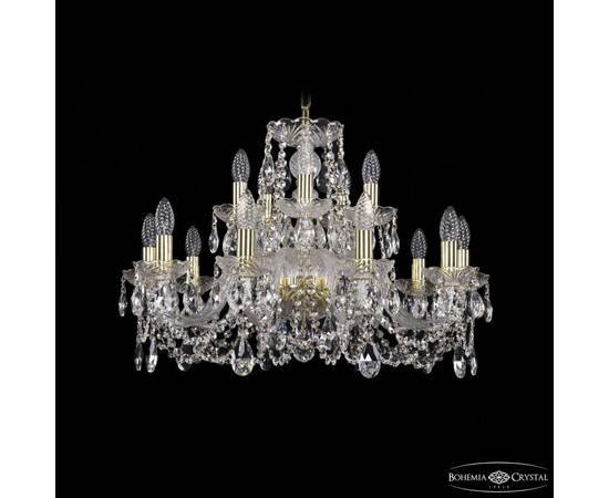 Подвесная люстра Bohemia Ivele Crystal 1402/10+5/240 G