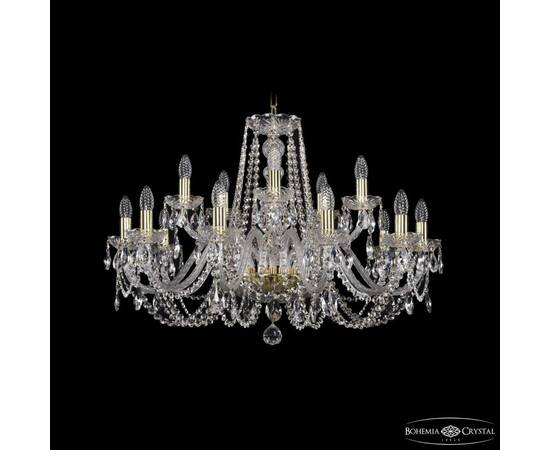 Подвесная люстра Bohemia Ivele Crystal 1402/10+5/300 G