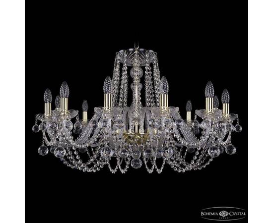 Подвесная люстра Bohemia Ivele Crystal 1402/12/300 G Balls