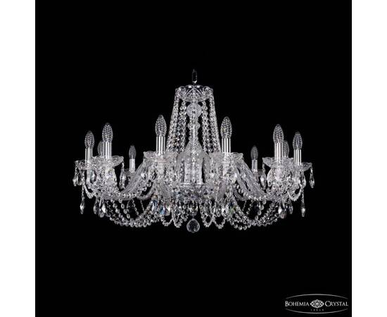 Подвесная люстра Bohemia Ivele Crystal 1402/12/300 Ni