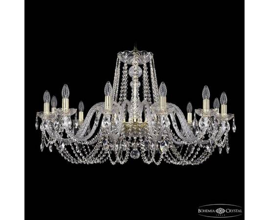 Подвесная люстра Bohemia Ivele Crystal 1402/12/360 G