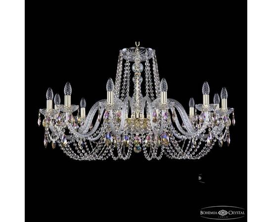 Подвесная люстра Bohemia Ivele Crystal 1402/12/360 G K801