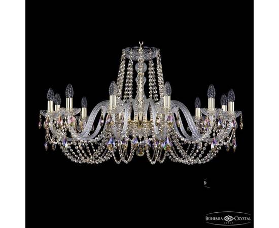 Подвесная люстра Bohemia Ivele Crystal 1402/12/360 G R801