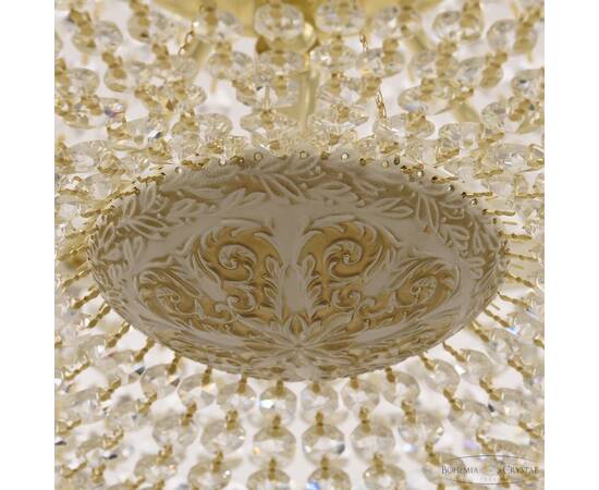 Подвесная люстра Bohemia Ivele Crystal AL2211H201/8/100OL WMG, изображение 3