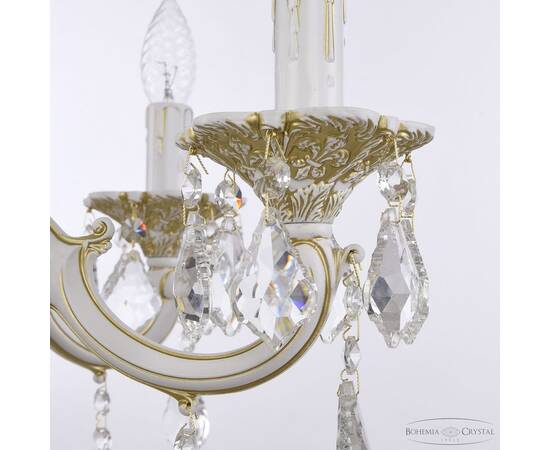 Подвесная люстра Bohemia Ivele Crystal AL78101/6/175 B WMG Leafs, изображение 4