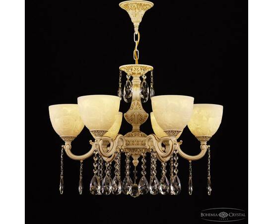 Подвесная люстра Bohemia Ivele Crystal AL78101/6/175 A WMG P1 U Rose, изображение 2