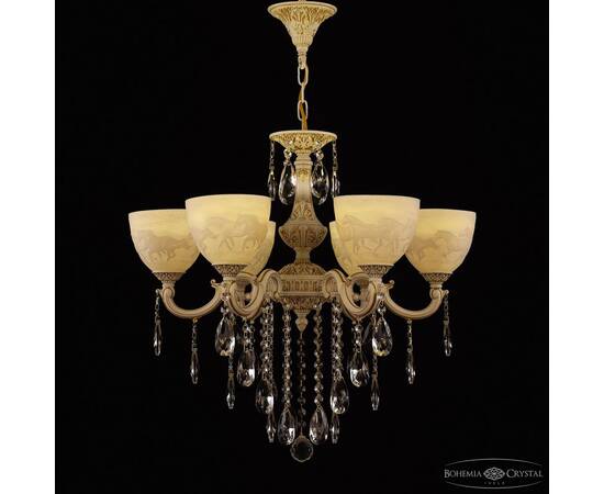 Подвесная люстра Bohemia Ivele Crystal AL78101/6/175 B WMG P1 U Horse, изображение 2